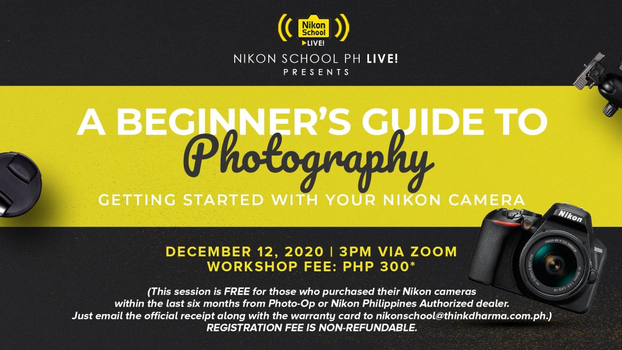 Buying Guide for Beginners in Photography